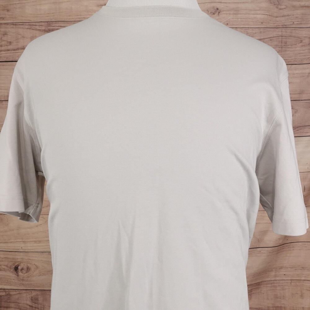 Robert Barakett Shirt Mens XL‎ Gray 100% Pima Cotton Crewneck Tee Soft T-Shirt